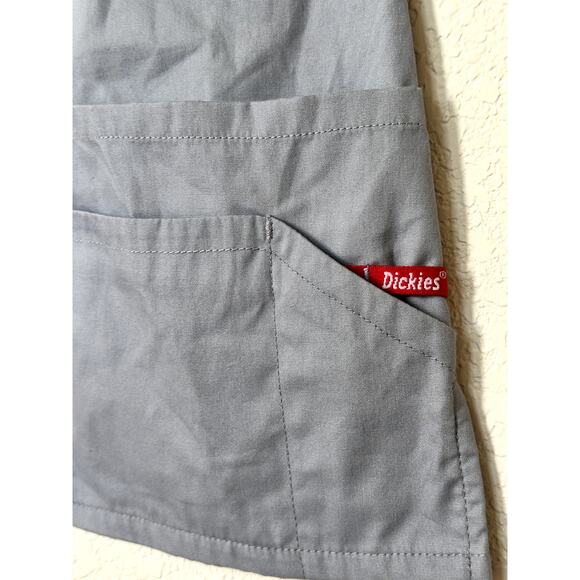 NWT Dickies Women’s XS Gray Scrub Top – EDS Signature V-Neck – Medical Uniform - Picture 6 of 12